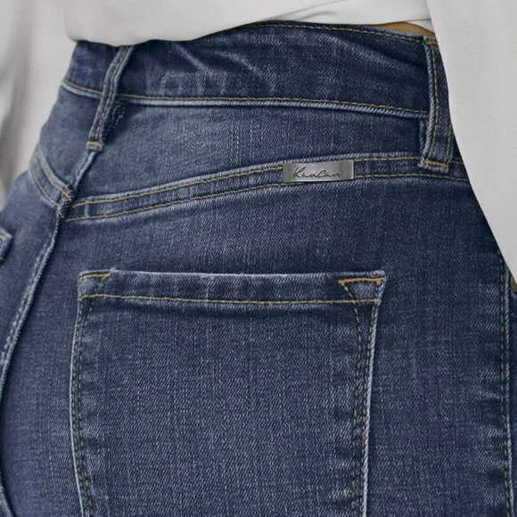 New KanCan High Rise Shorts Button - Picture 5 of 7